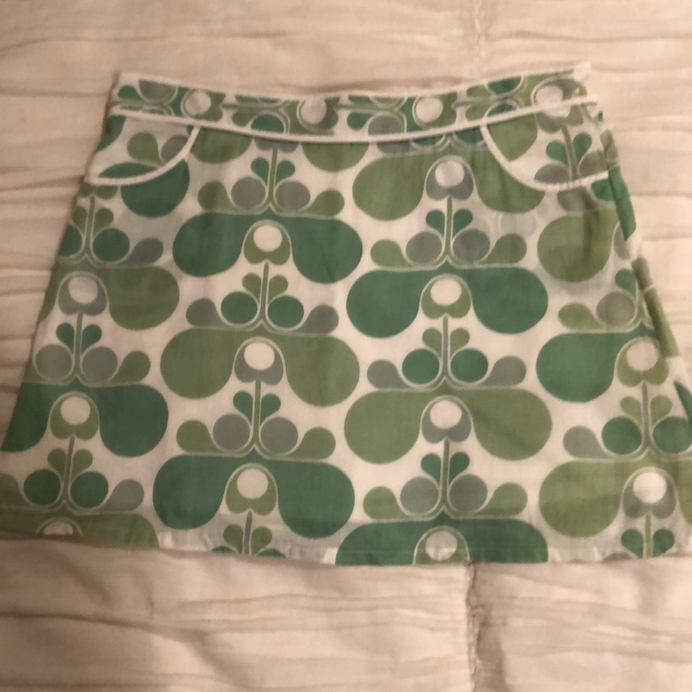 Mod Print Mini Skirt - Picture 2 of 6